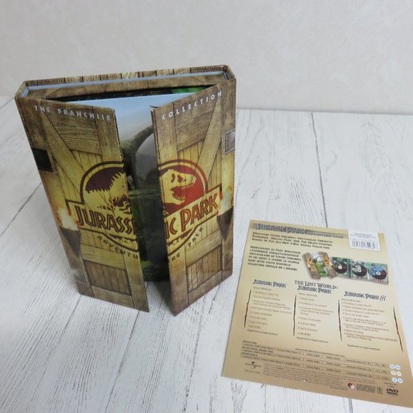 Jurassic Park Adventure Pack:  The Franchise Collection DVD's - Picture 1 of 1
